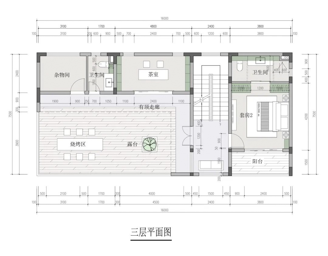 16x7.5米自建别墅案例